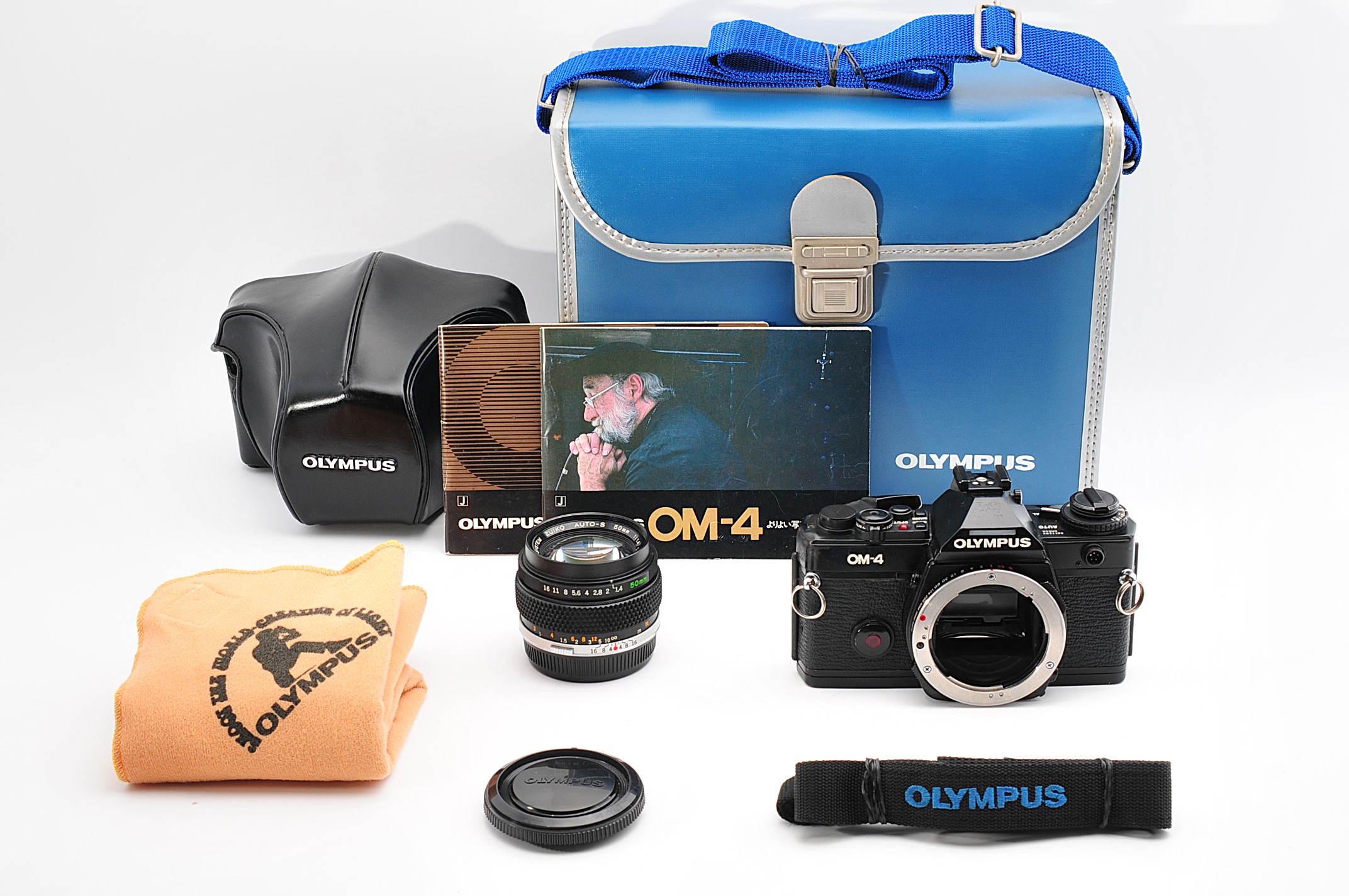 Near MINT in Box] Olympus OM-4 SLR 35mm Film Camera Zuiko 50mm f1
